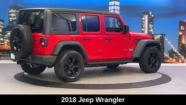 used 2018 Jeep Wrangler Unlimited car, priced at $22,900