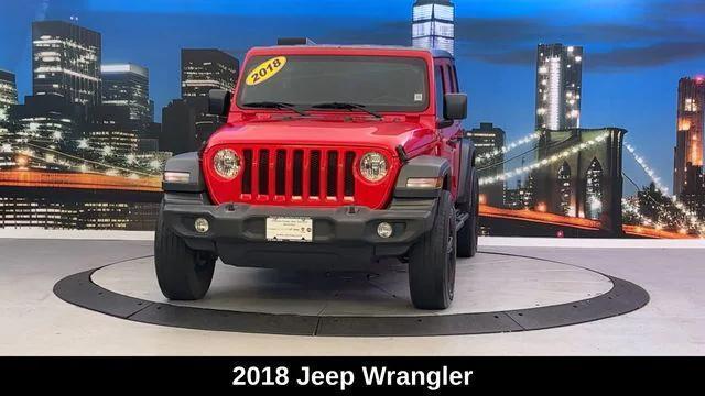 used 2018 Jeep Wrangler Unlimited car, priced at $22,900