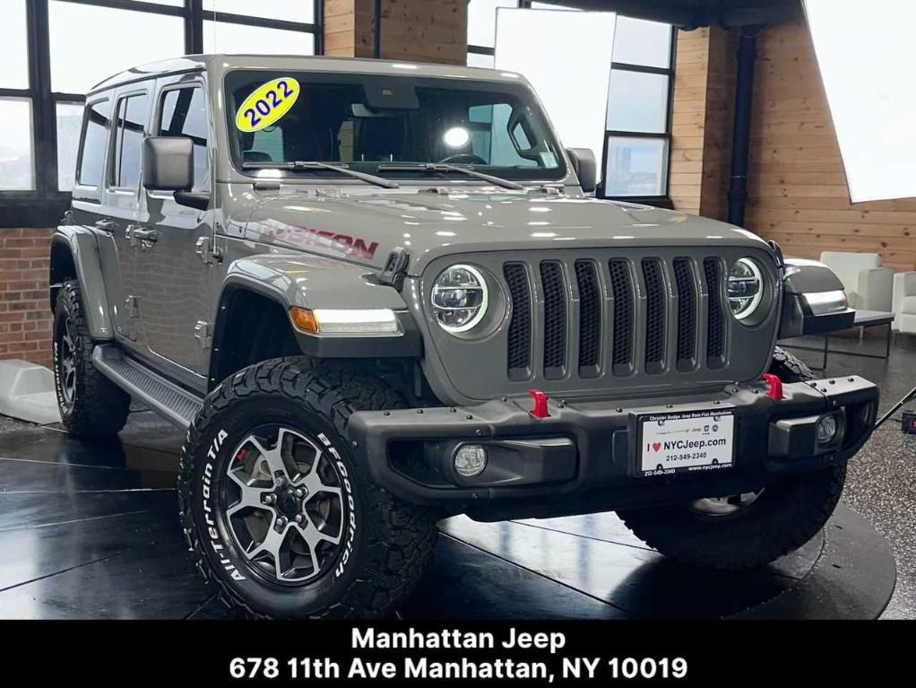 used 2022 Jeep Wrangler Unlimited car, priced at $36,800