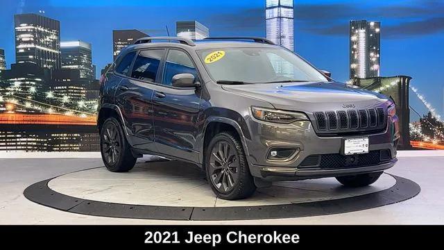 used 2021 Jeep Cherokee car, priced at $17,900