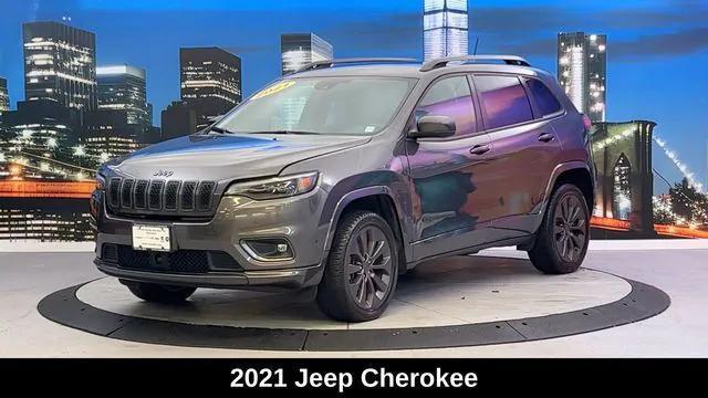 used 2021 Jeep Cherokee car, priced at $17,900