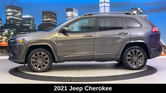 used 2021 Jeep Cherokee car, priced at $17,900