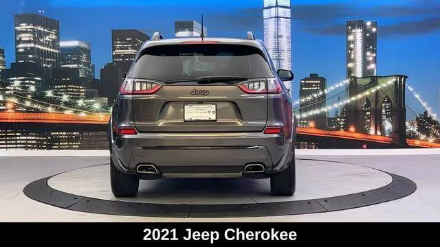 used 2021 Jeep Cherokee car, priced at $17,900