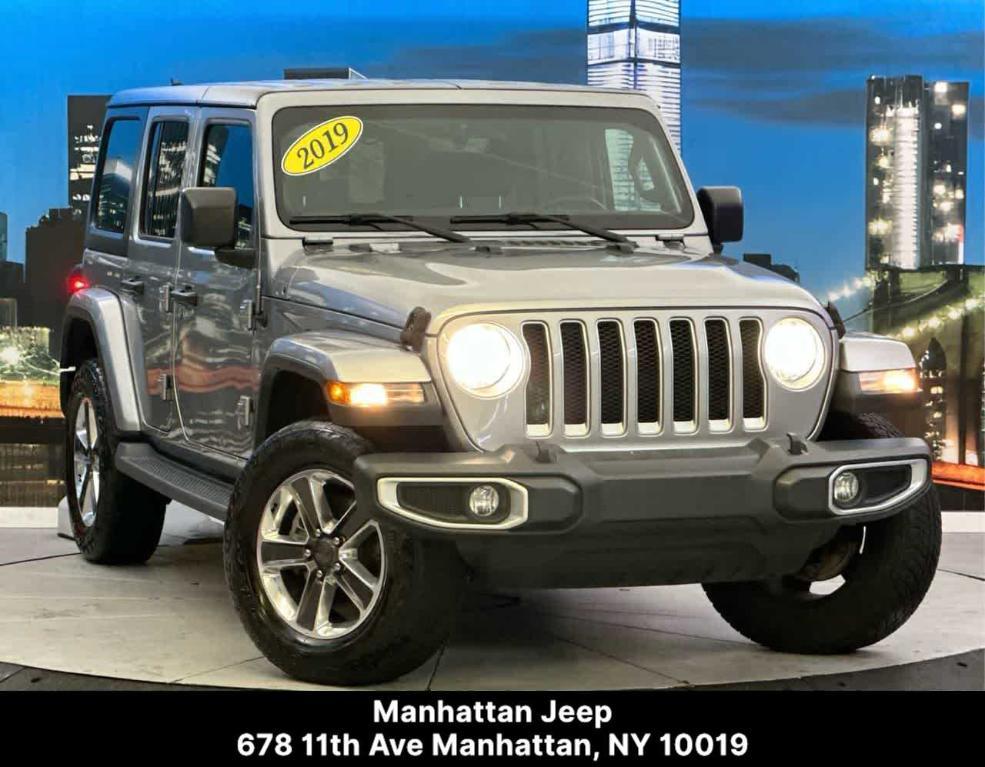 used 2019 Jeep Wrangler Unlimited car, priced at $23,700