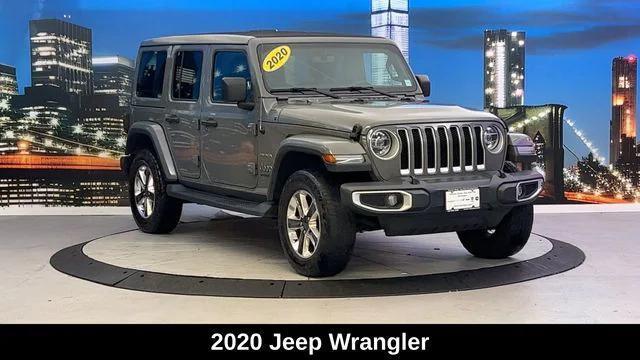 used 2020 Jeep Wrangler Unlimited car, priced at $26,500