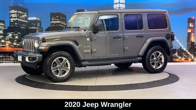 used 2020 Jeep Wrangler Unlimited car, priced at $26,500