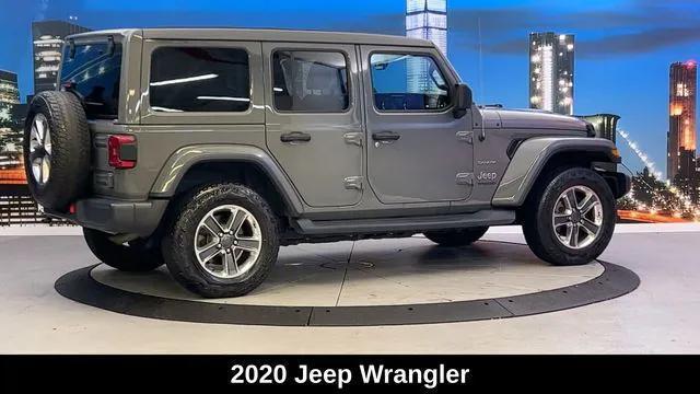 used 2020 Jeep Wrangler Unlimited car, priced at $26,500