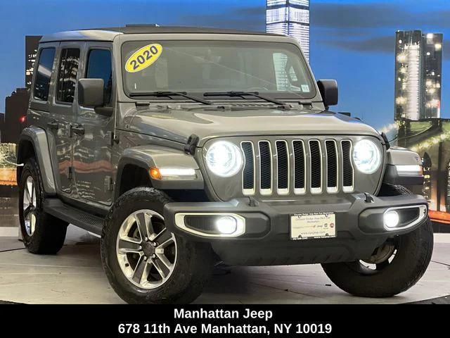 used 2020 Jeep Wrangler Unlimited car, priced at $26,900