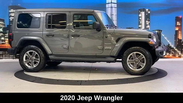 used 2020 Jeep Wrangler Unlimited car, priced at $26,500