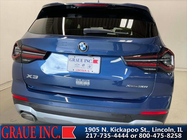 used 2022 BMW X3 car, priced at $33,888