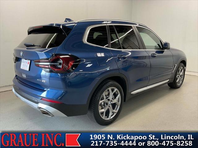 used 2022 BMW X3 car, priced at $33,888