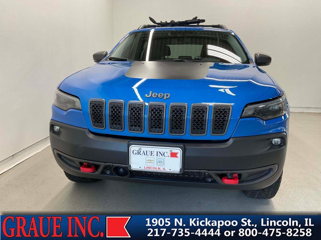 used 2021 Jeep Cherokee car, priced at $22,887