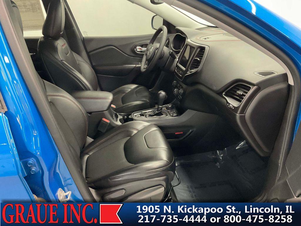 used 2021 Jeep Cherokee car, priced at $22,887