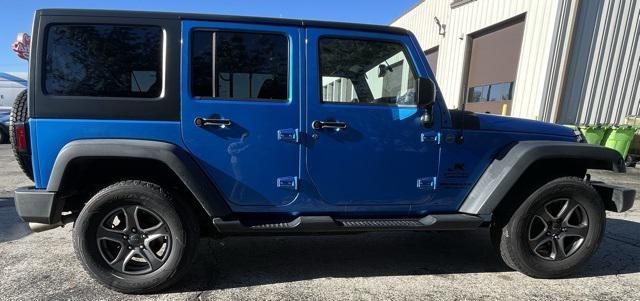 used 2015 Jeep Wrangler Unlimited car, priced at $13,485