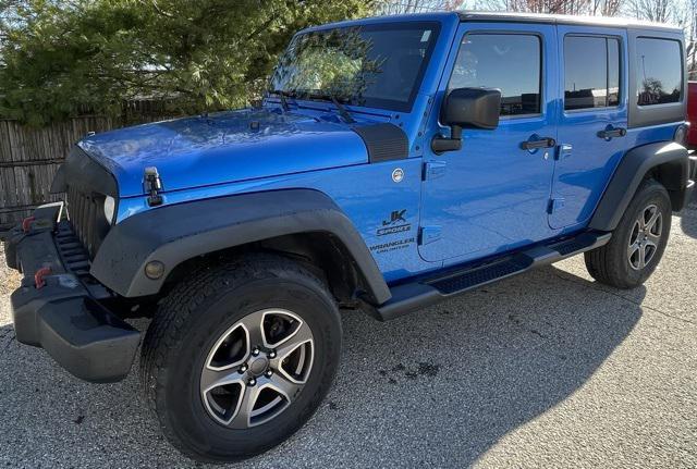 used 2015 Jeep Wrangler Unlimited car, priced at $13,485