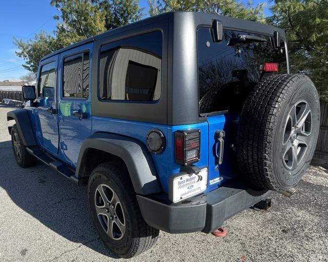 used 2015 Jeep Wrangler Unlimited car, priced at $13,485