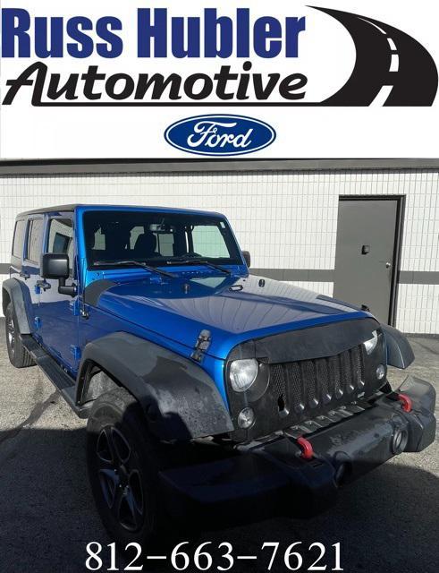 used 2015 Jeep Wrangler Unlimited car, priced at $14,757