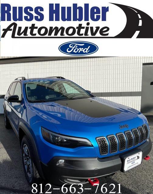 used 2022 Jeep Cherokee car, priced at $25,985