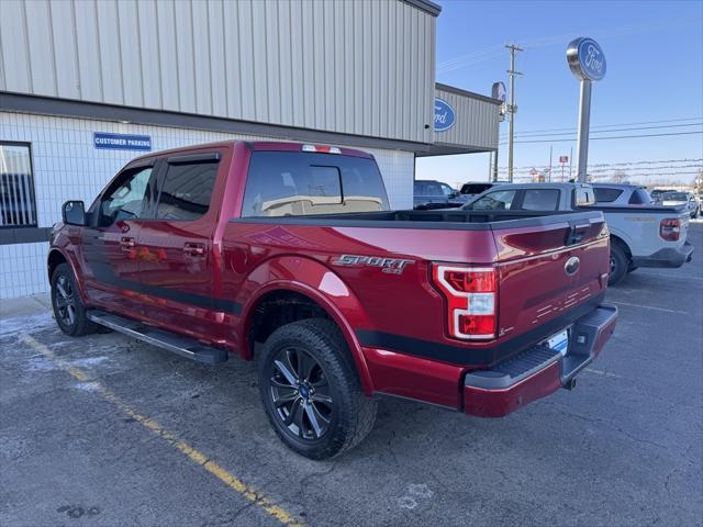 used 2018 Ford F-150 car, priced at $27,829