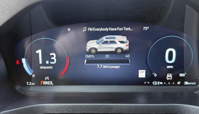 new 2025 Ford Explorer car, priced at $51,550
