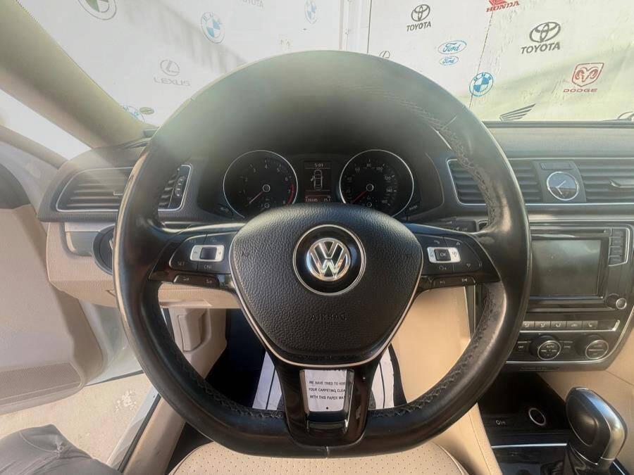 used 2017 Volkswagen Passat car, priced at $9,995