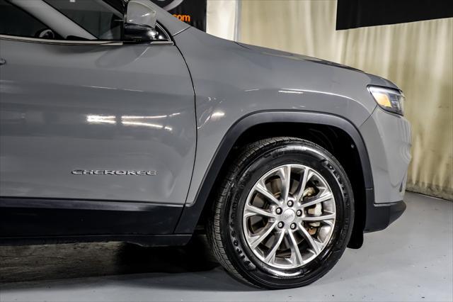 used 2021 Jeep Cherokee car, priced at $20,595