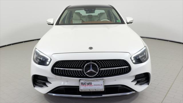 used 2021 Mercedes-Benz E-Class car, priced at $41,999