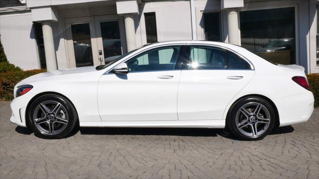 used 2021 Mercedes-Benz C-Class car, priced at $28,999