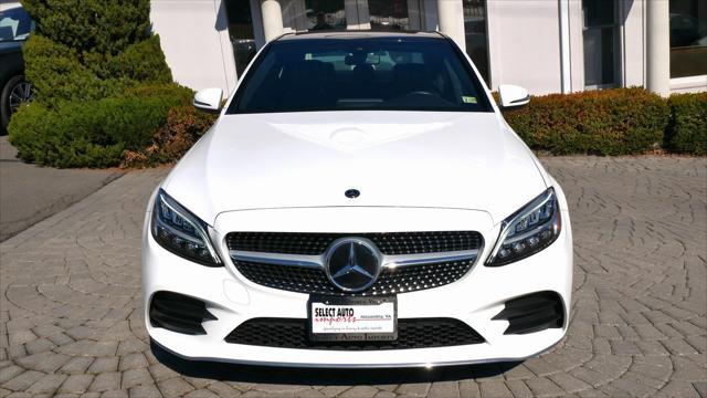 used 2021 Mercedes-Benz C-Class car, priced at $28,999