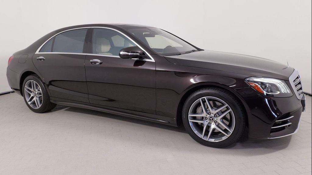 used 2018 Mercedes-Benz S-Class car, priced at $44,999