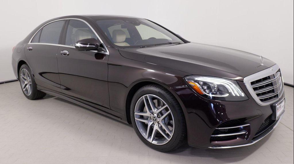 used 2018 Mercedes-Benz S-Class car, priced at $44,999