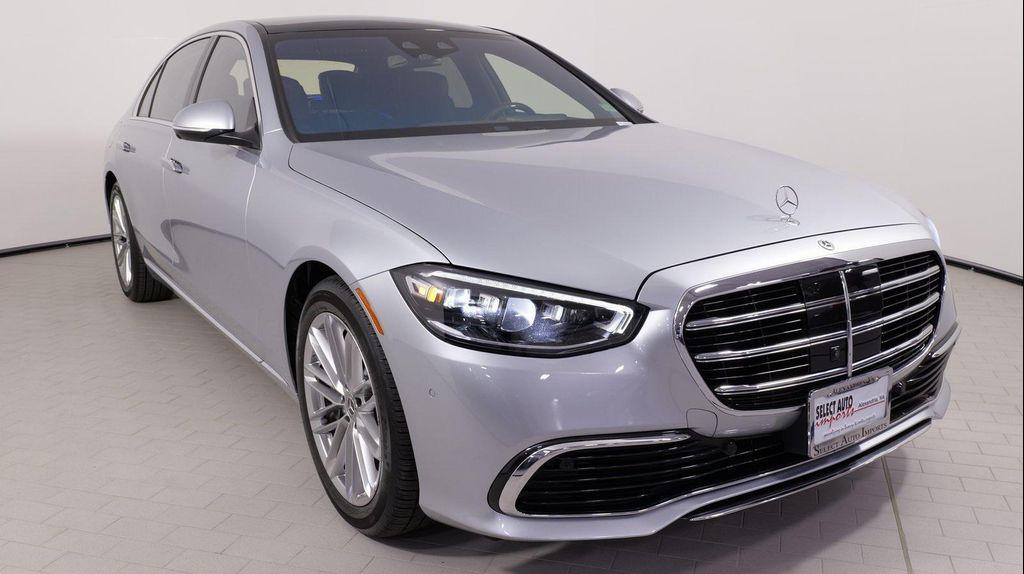 used 2022 Mercedes-Benz S-Class car, priced at $69,999