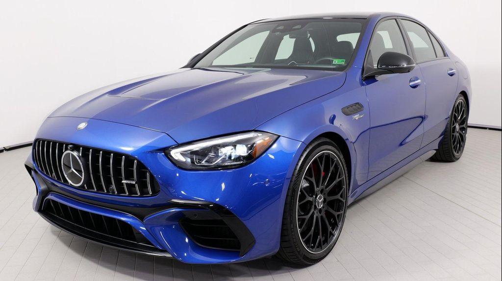 used 2024 Mercedes-Benz AMG C 63 car, priced at $73,999