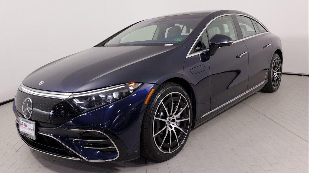 used 2024 Mercedes-Benz EQS 580 car, priced at $89,999
