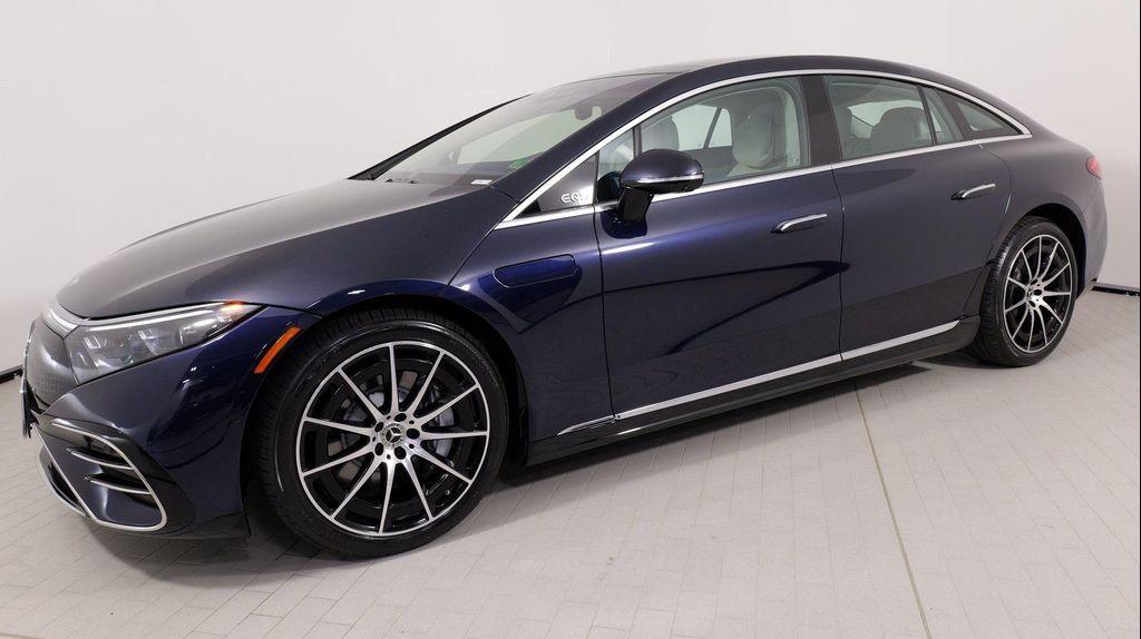 used 2024 Mercedes-Benz EQS 580 car, priced at $89,999