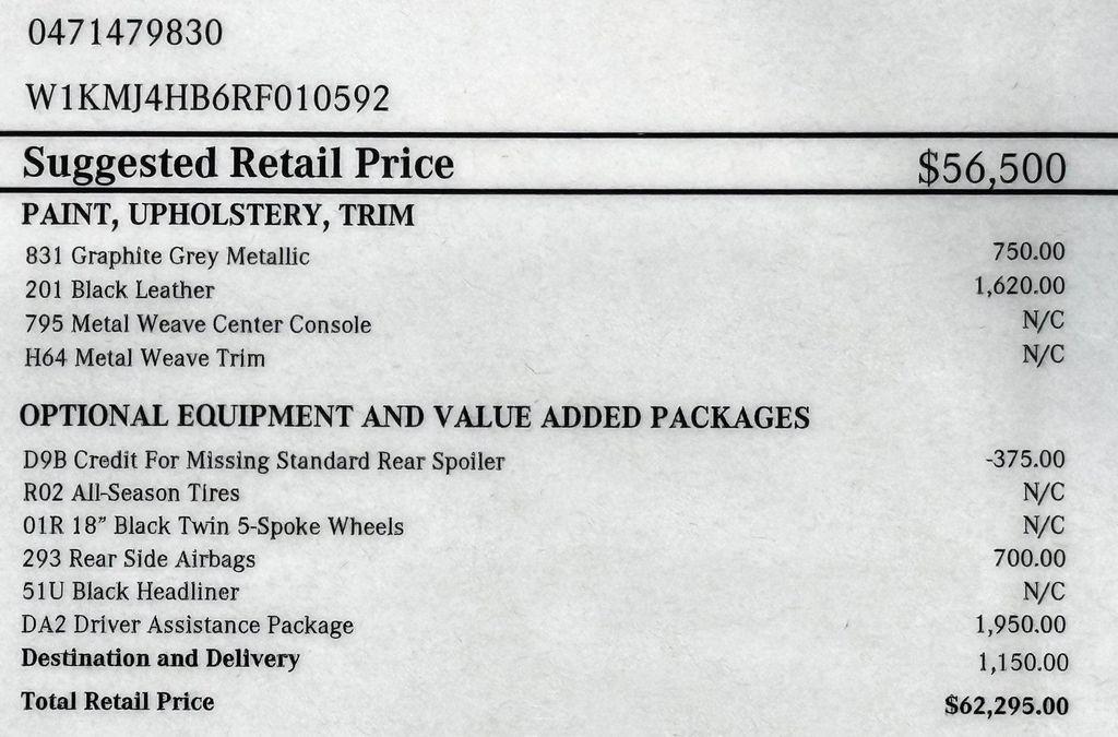 used 2024 Mercedes-Benz CLE 300 car, priced at $53,999