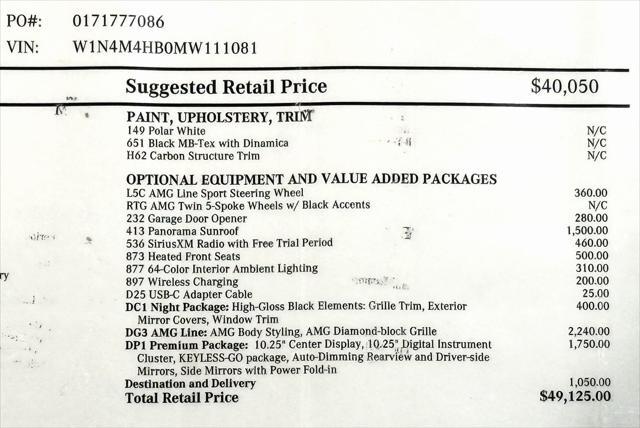 used 2021 Mercedes-Benz GLB 250 car, priced at $30,999