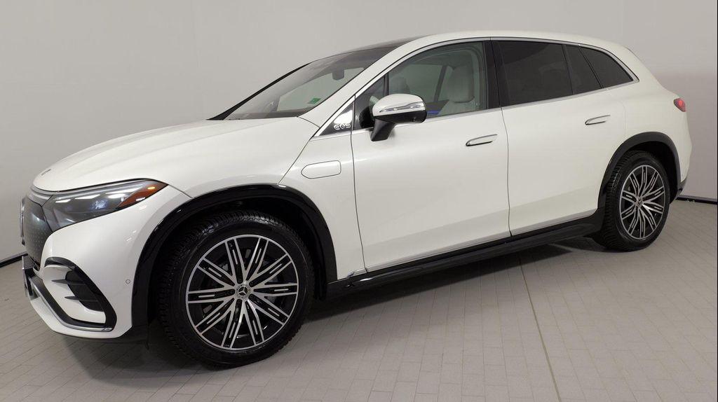 used 2023 Mercedes-Benz EQS 580 car, priced at $64,999