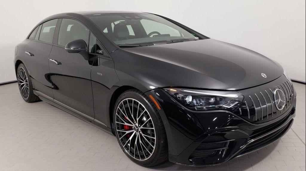 used 2023 Mercedes-Benz AMG EQE car, priced at $53,999