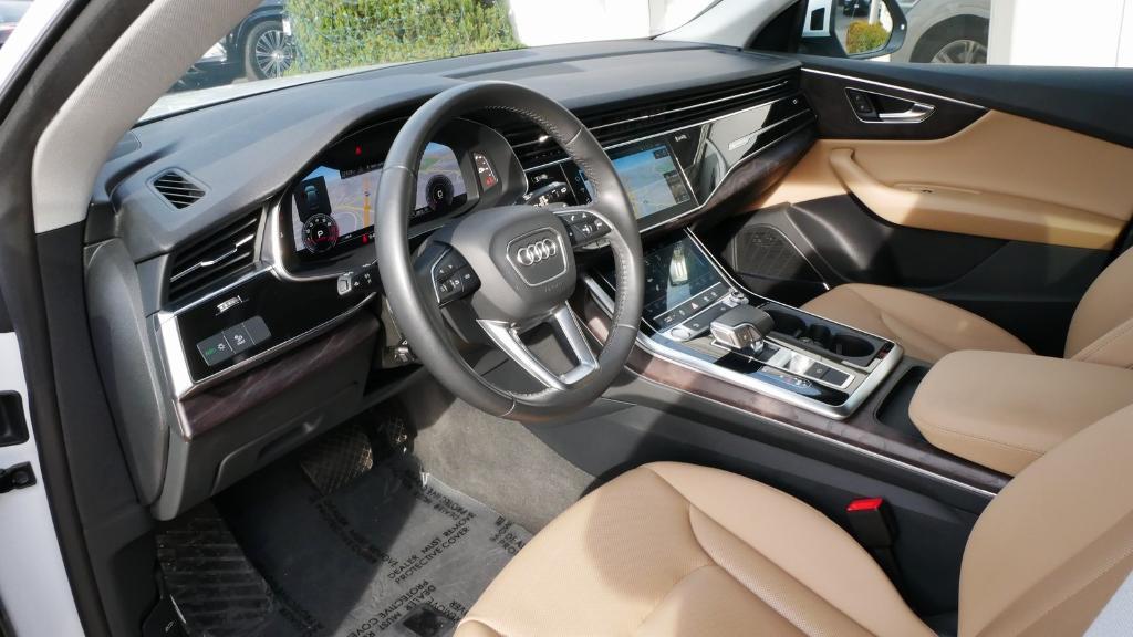 used 2020 Audi Q8 car, priced at $47,999