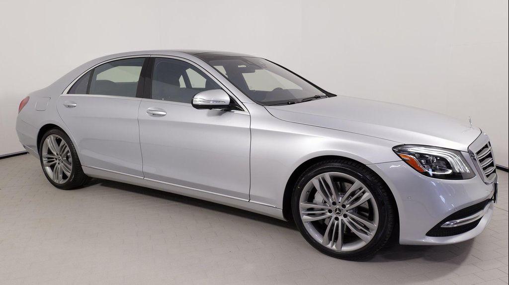 used 2020 Mercedes-Benz S-Class car, priced at $43,999
