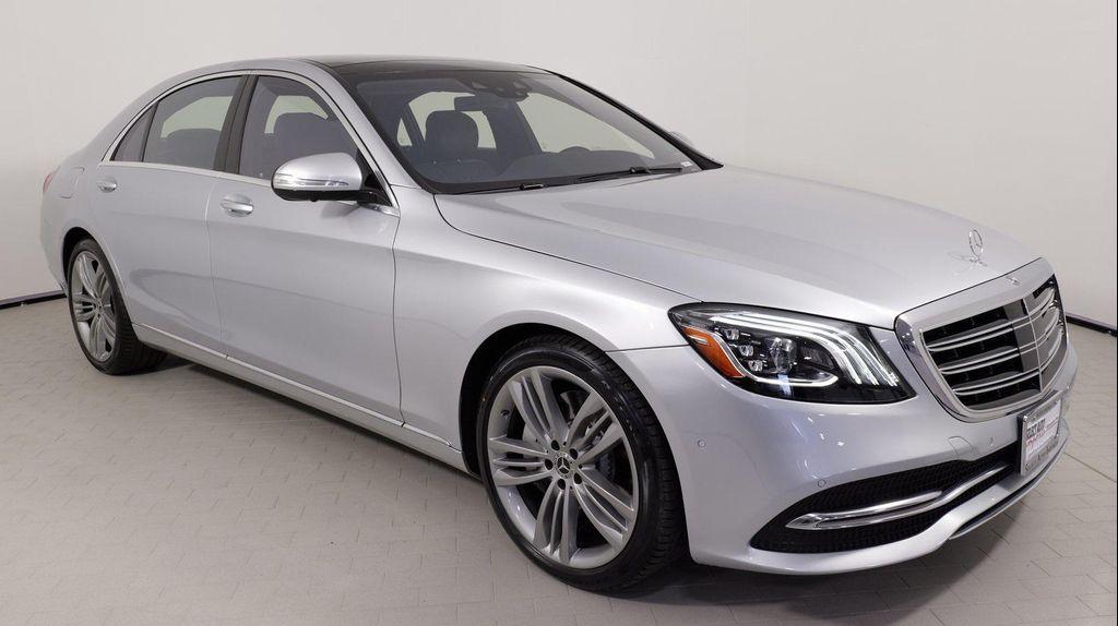 used 2020 Mercedes-Benz S-Class car, priced at $43,999