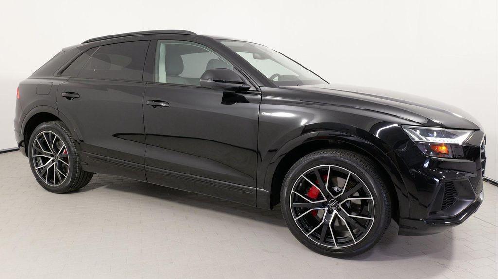 used 2023 Audi Q8 car, priced at $49,999