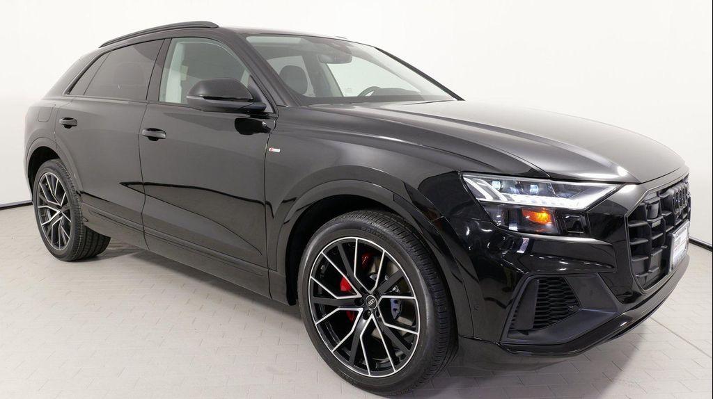 used 2023 Audi Q8 car, priced at $49,999