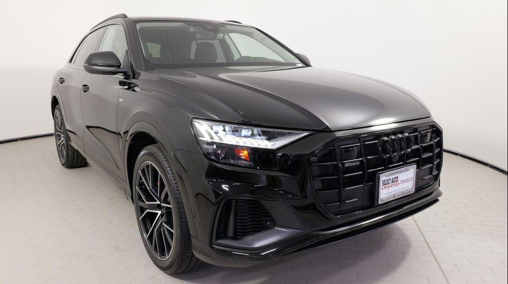 used 2023 Audi Q8 car, priced at $49,999