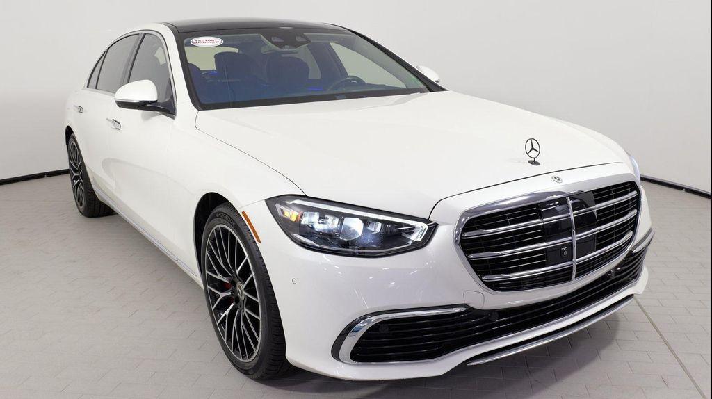 used 2023 Mercedes-Benz S-Class car, priced at $89,999