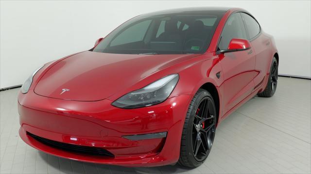 used 2022 Tesla Model 3 car, priced at $34,999