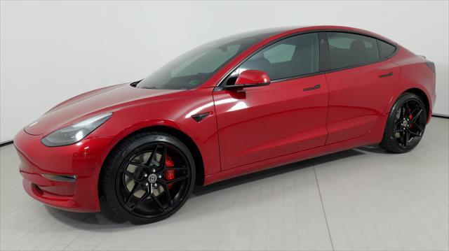 used 2022 Tesla Model 3 car, priced at $34,999