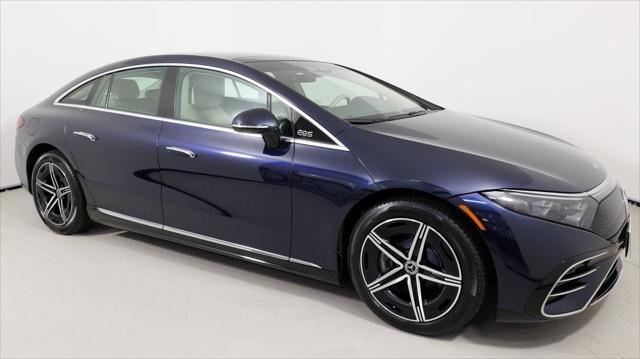 used 2023 Mercedes-Benz EQS 580 car, priced at $59,999