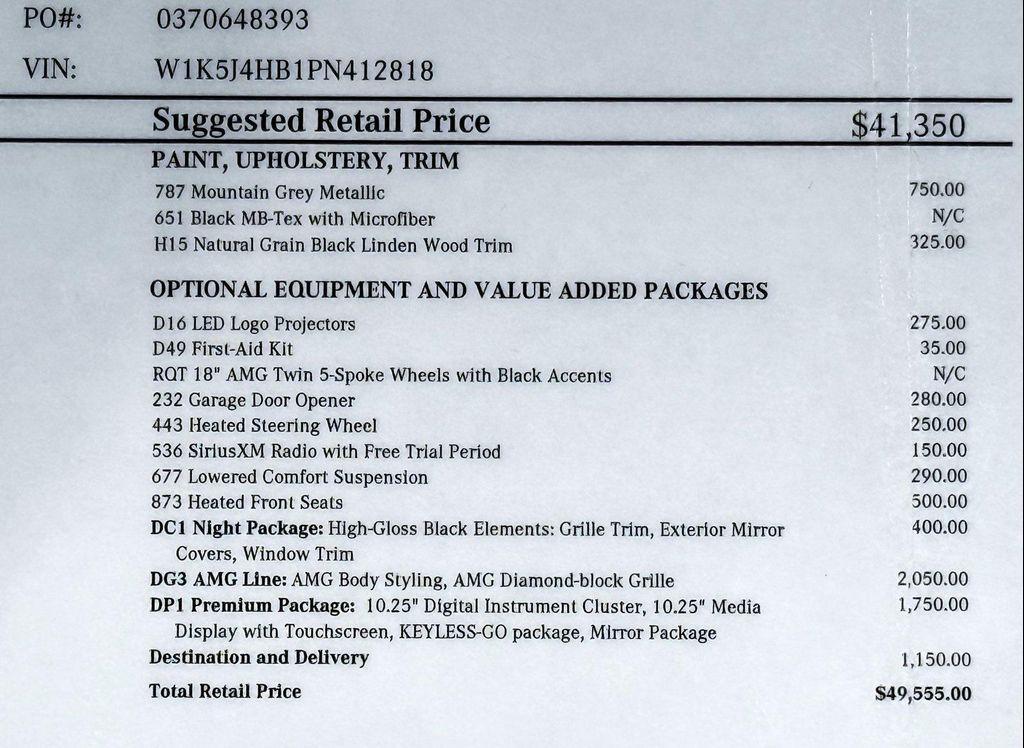 used 2023 Mercedes-Benz CLA 250 car, priced at $35,999